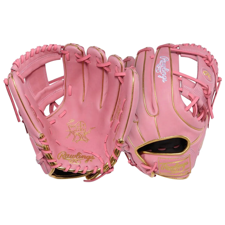 Rawlings Heart of the Hide PRO716SB-2P front and back glove view