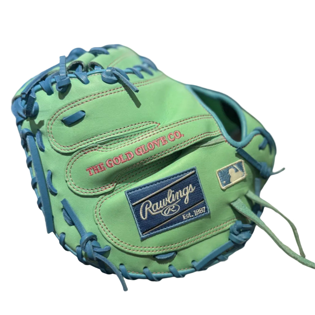 Rawlings PROCM33-23 33 inch catcher mitt with Gold Glove Co Rawlings and MLB patches