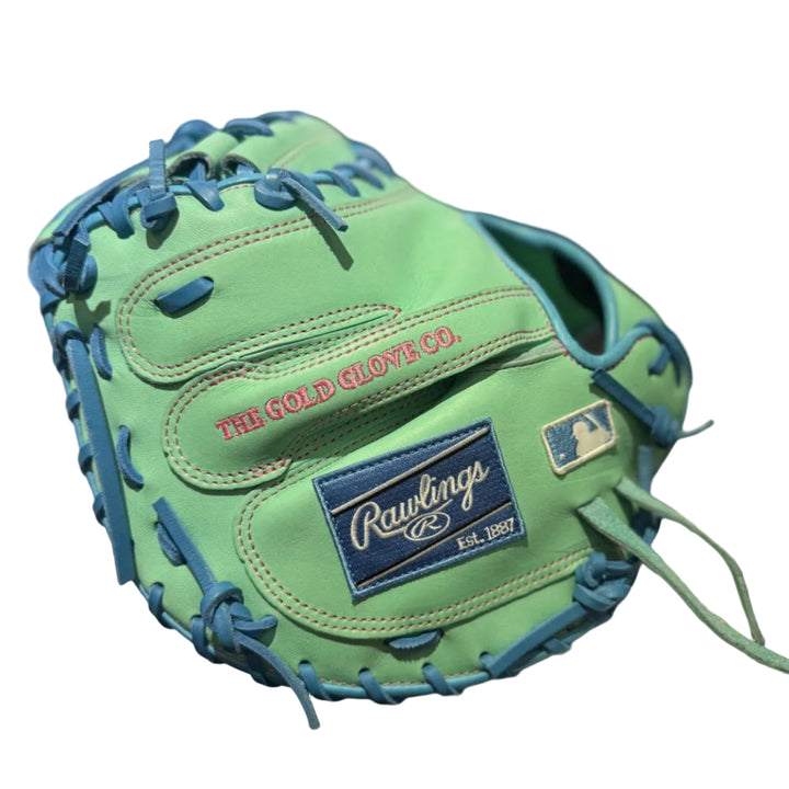Rawlings PROCM33-23 33 inch catcher mitt with Gold Glove Co Rawlings and MLB patches