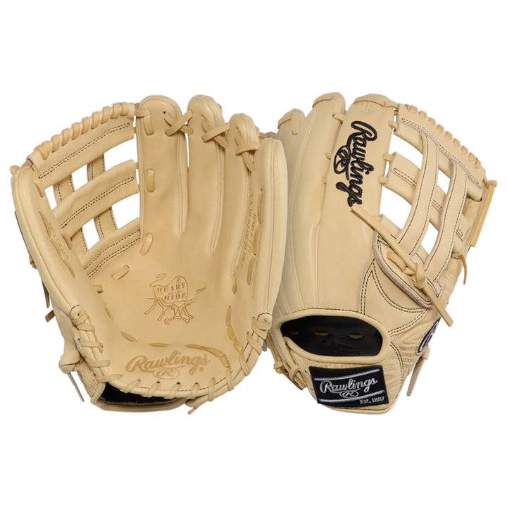 Rawlings PROR3039-6CCC R2G outfield baseball glove front and back view