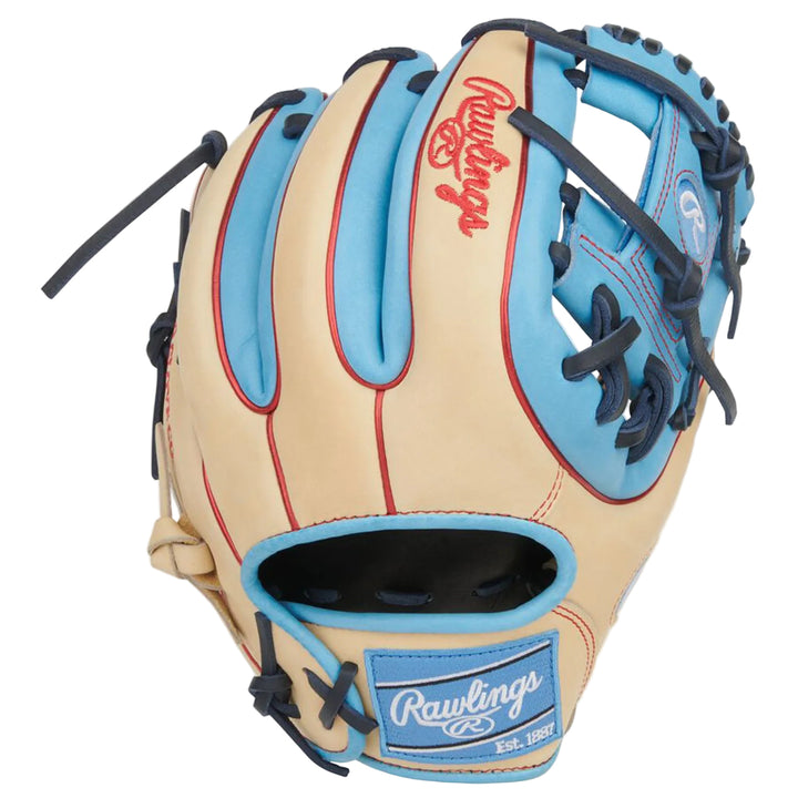 Rawlings Heart of the Hide rear angle with Pro I-Web