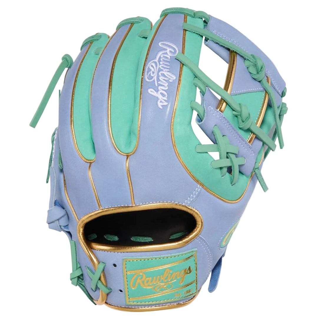 Rawlings premium infield baseball glove rear profile