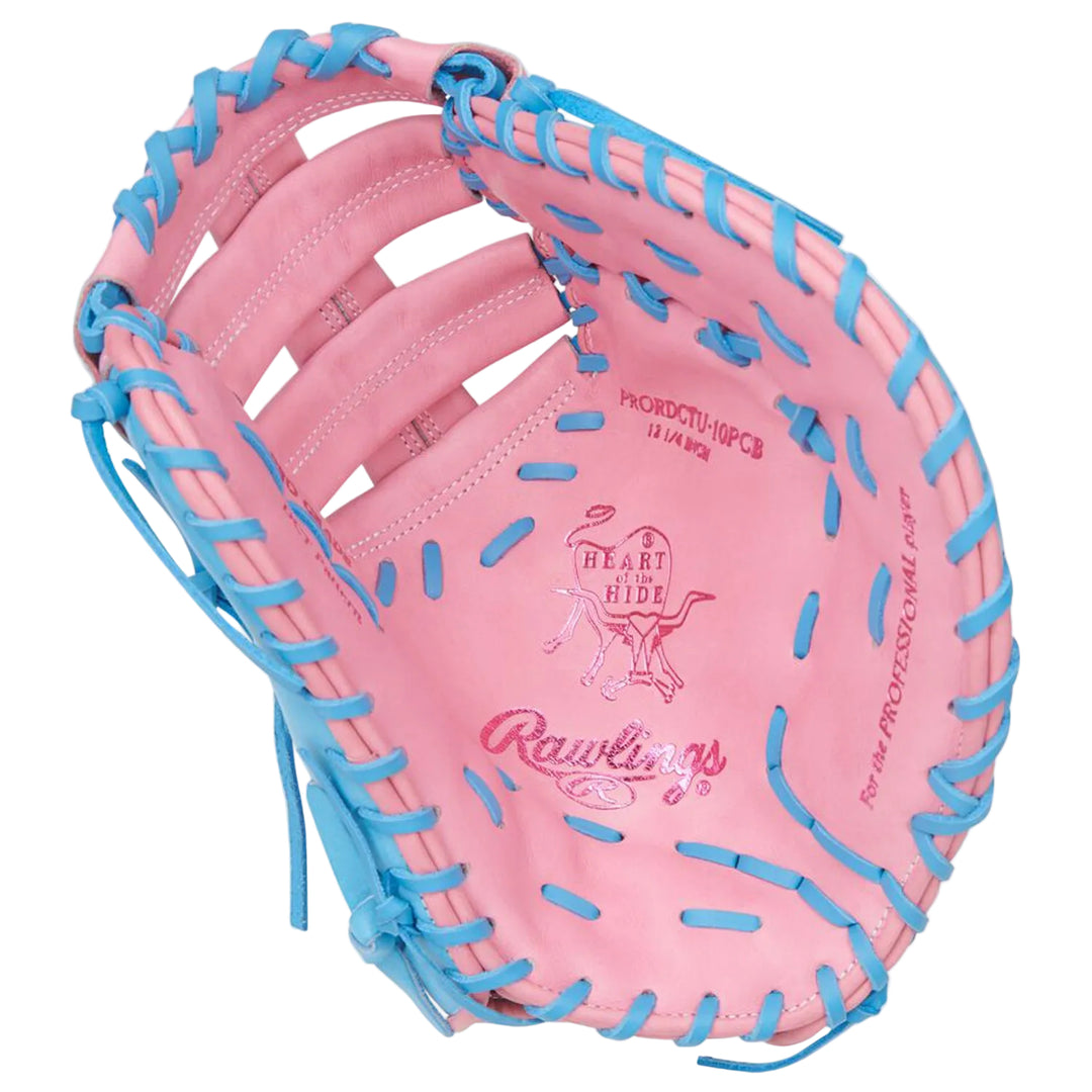 Rawlings 12.25-inch first base mitt pocket with Heart of the Hide logo