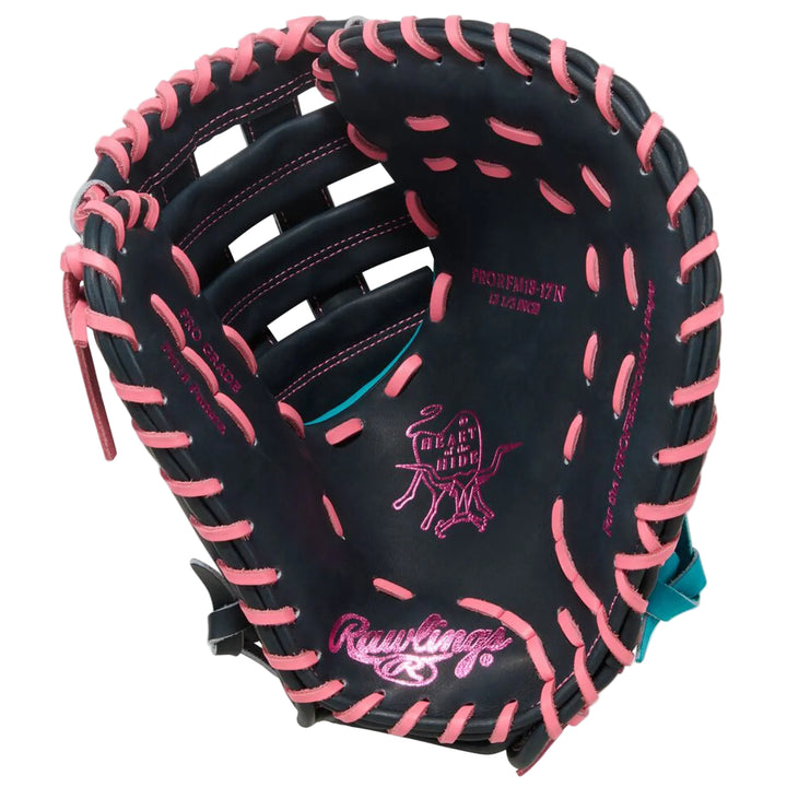 Rawlings 12.5-inch first base mitt palm with Heart of the Hide logo