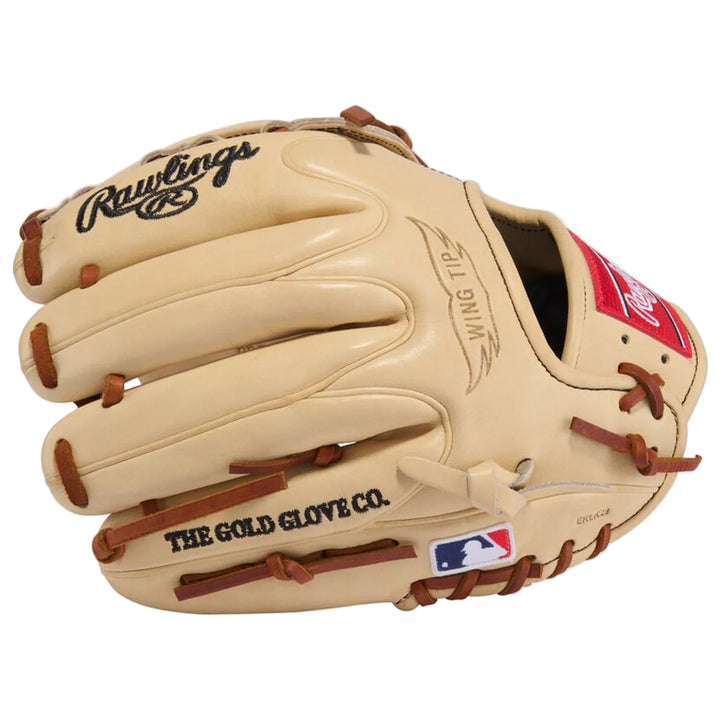 Rawlings Heart of the Hide PROT205W-6C camel infield glove back view