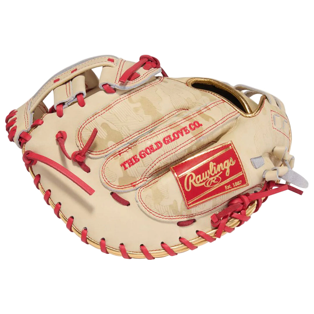 Rawlings Kinzie Hansen Heart of the Hide PROCM33FP-24CS back view catcher&