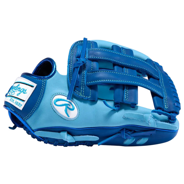 Rawlings Pro H-Web outfield glove web detail