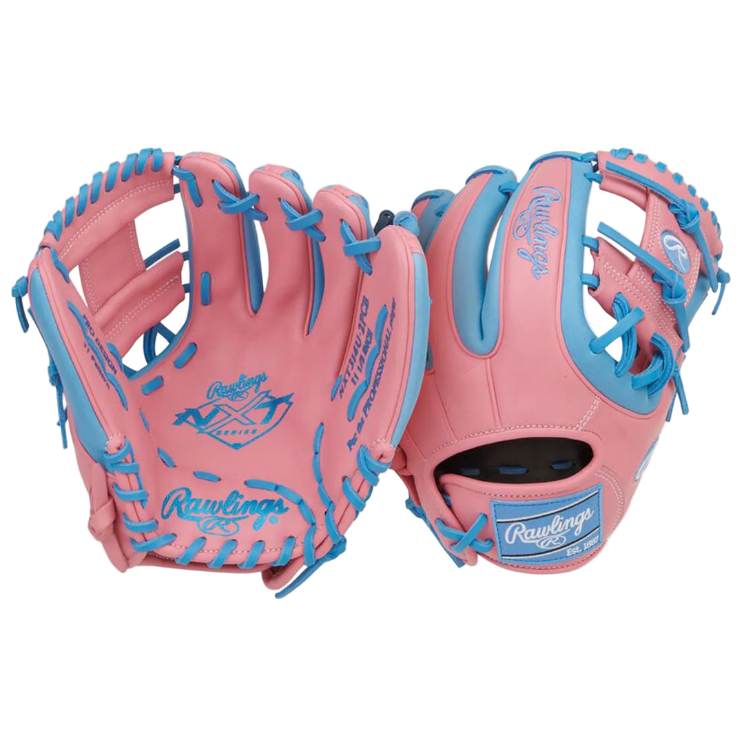 Rawlings NXT Series NXT314U-2PCB full glove front and back view