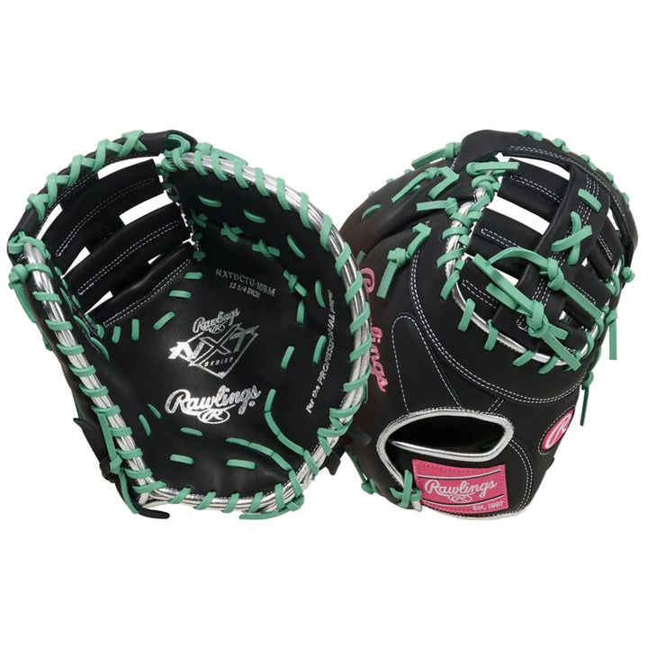 Rawlings NXT Series NXTDCTU-10BM full mitt front and back view