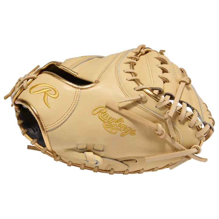 Rawlings 34-inch catcher glove web detail