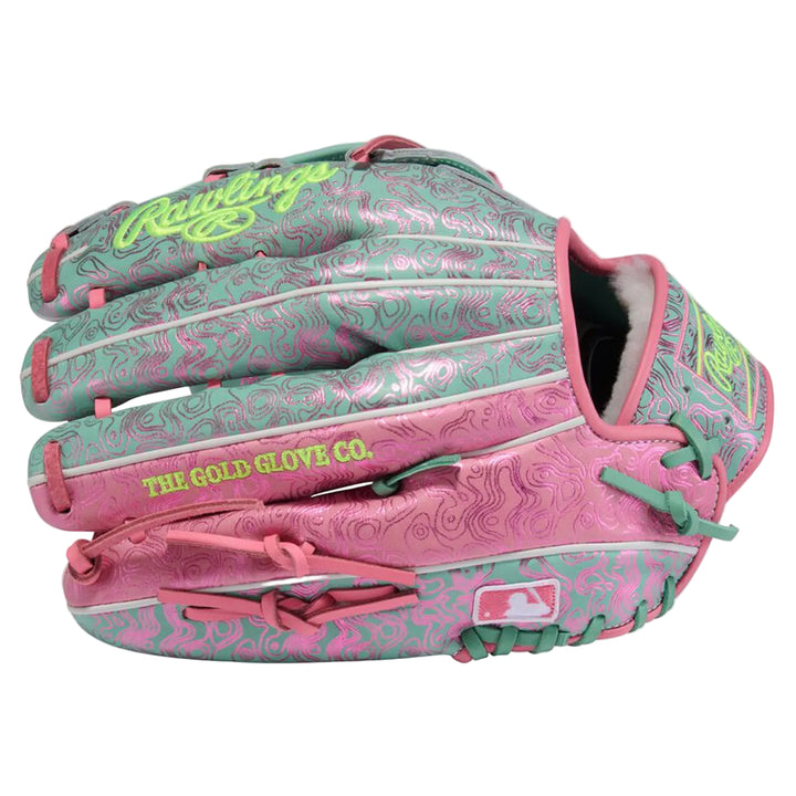 Rawlings Fernando Tatis Jr. limited edition baseball glove rear profile