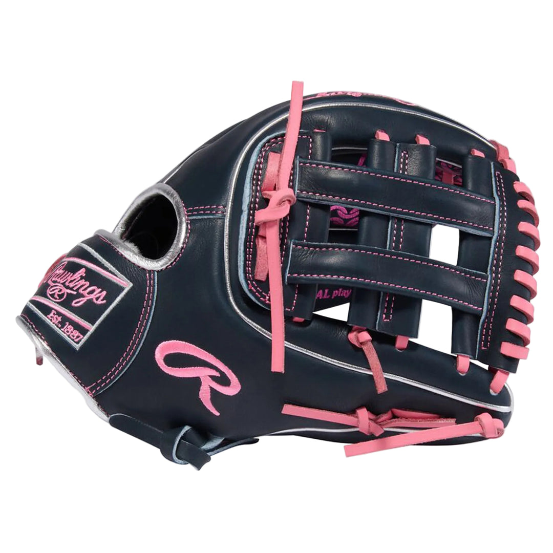 Rawlings Carlos Correa baseball glove web detail