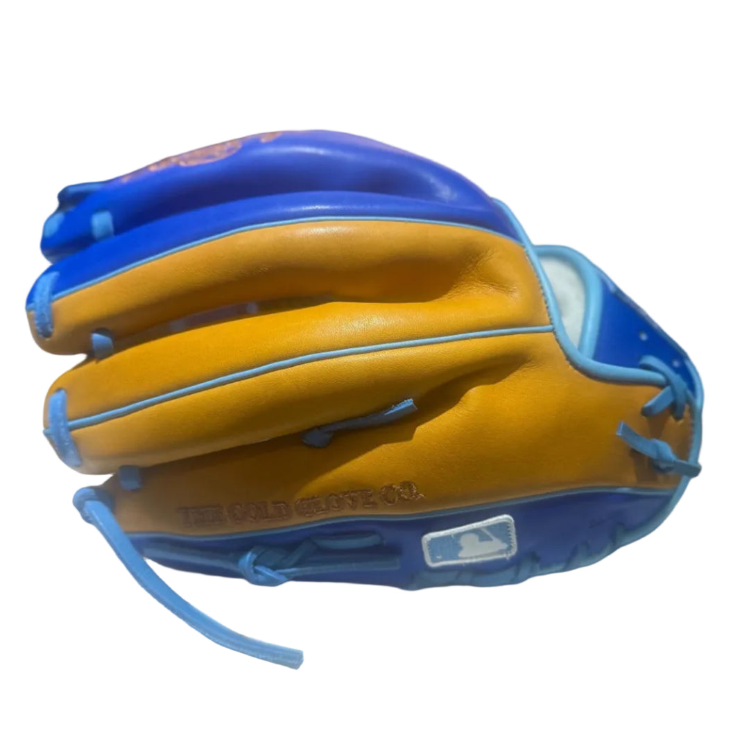Rawlings Pro Preferred PROS204-2 11.5 inch glove finger and MLB logo view