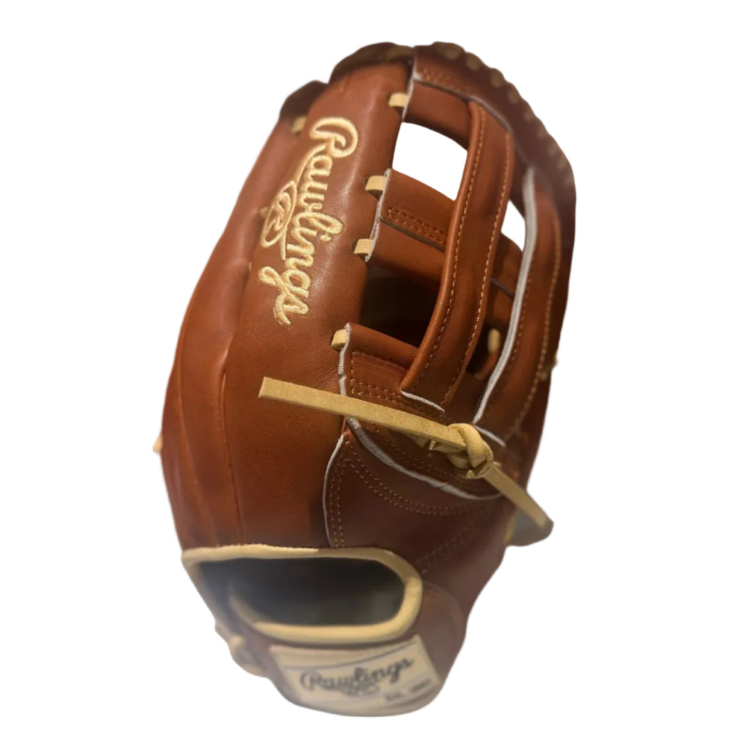 Rawlings Pro Preferred PROS3039-6 12.75 inch outfield glove back view