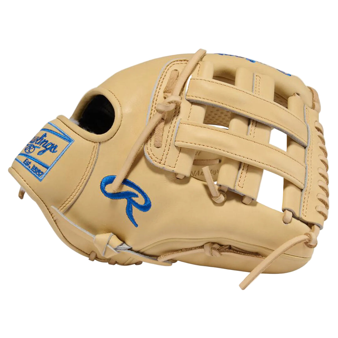 Rawlings Pro Preferred Camel glove Pro H-Web detail