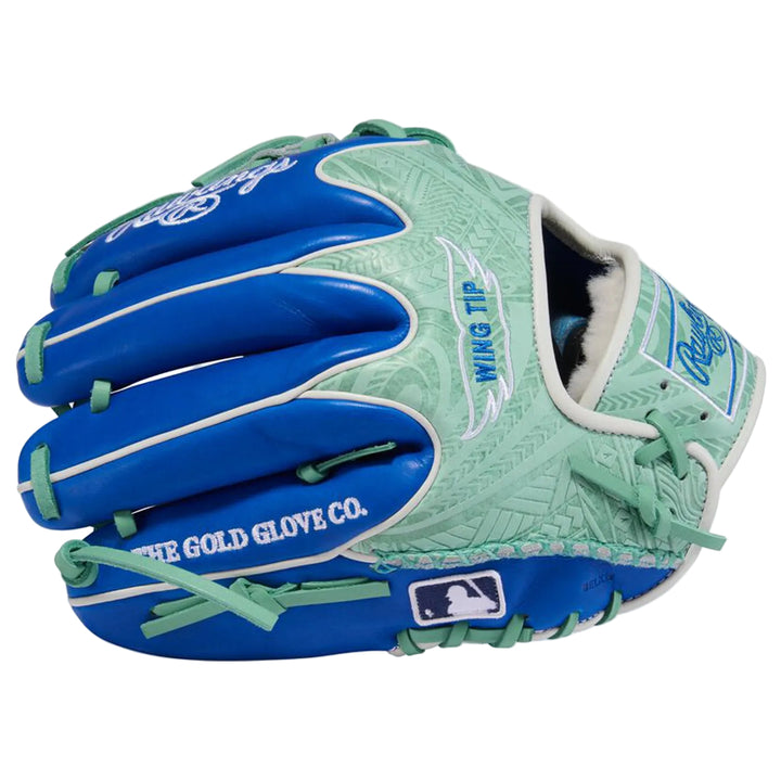 Rawlings Royal Mint Wing Tip infield glove rear profile