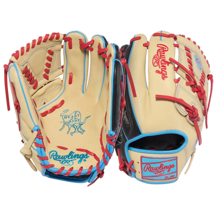 Rawlings PROR205-30CBS Heart of the Hide pocket and back view