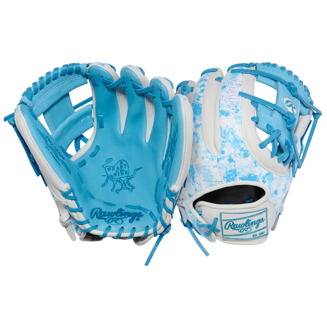 Rawlings ContoUR Fit 11.5-inch Pro I-Web infield glove front and back view