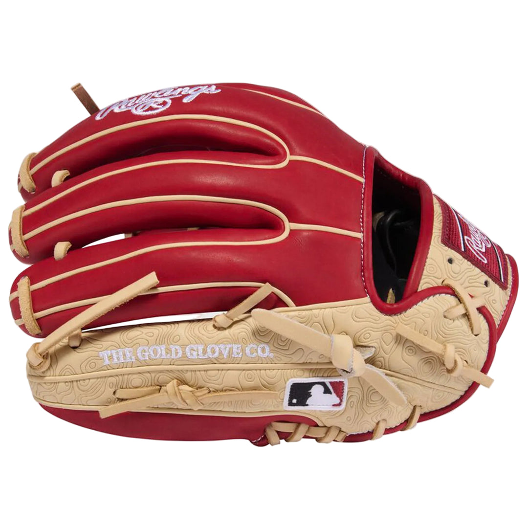 Rawlings PROR315-2WSHCC back shell with topographic print