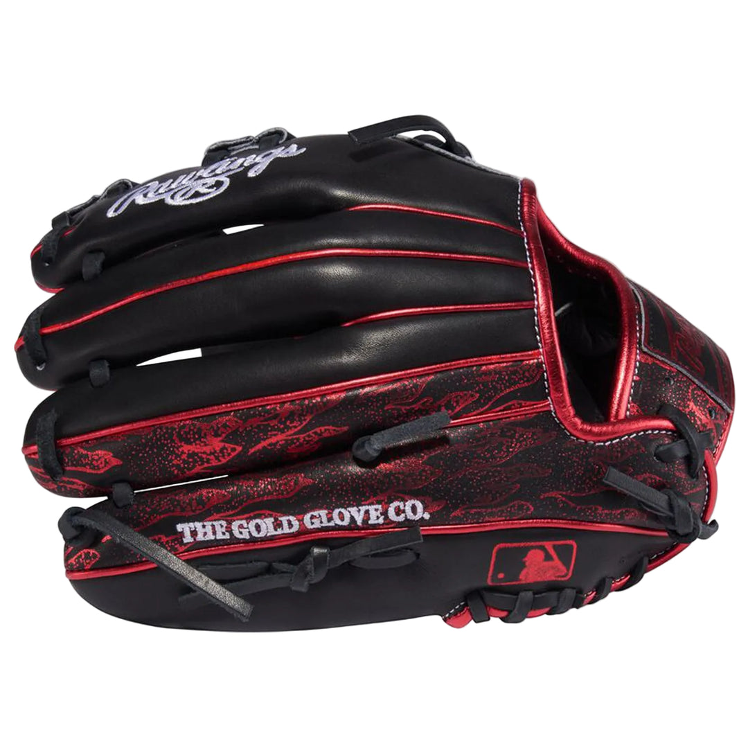 Rawlings PRORB734-1BS Heart of the Hide 11.5-inch infield glove back view
