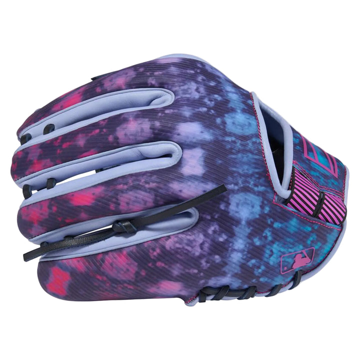 Rawlings REV1X Pro H-Web side profile with adaptive fit opening