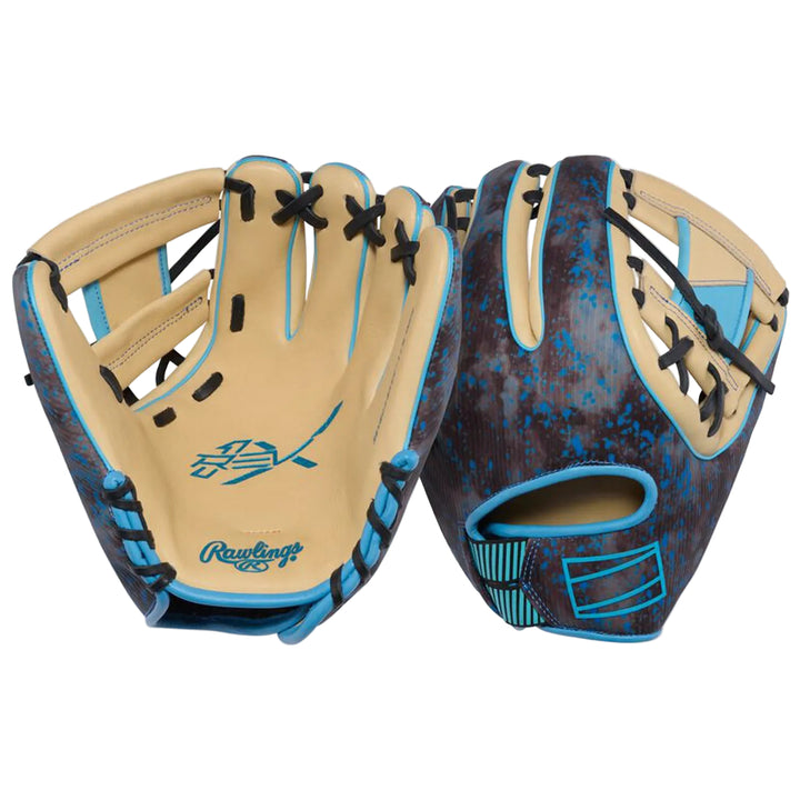 Rawlings REV1X REV204-2XCC infield glove palm and back view