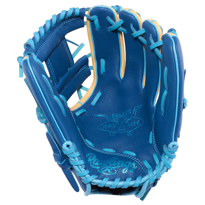 Rawlings Select Pro Lite 11.25-inch infield glove blue palm interior