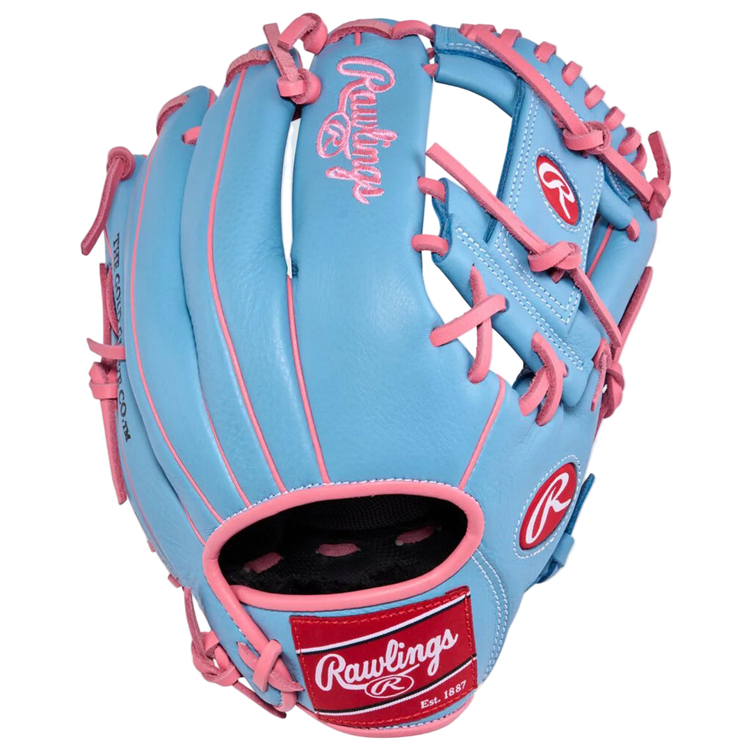 Rawlings premium youth infield glove rear profile
