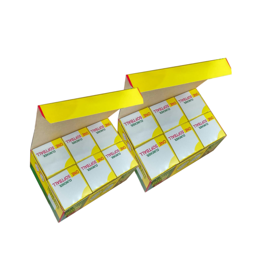 DEBEER Clincher Gold 12" Softballs – Built for Superior Performance - Dozen