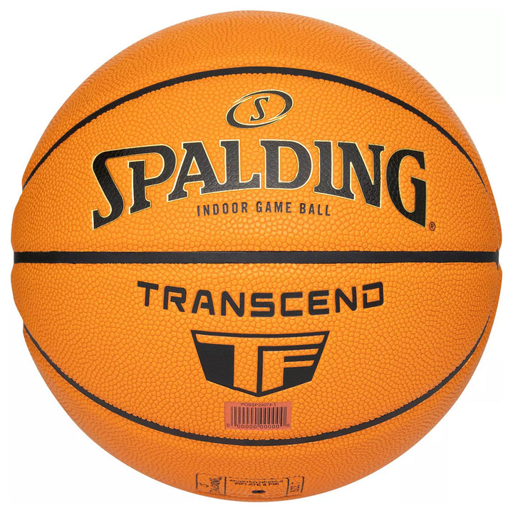 Spalding TF Transcend basketball rear panel view