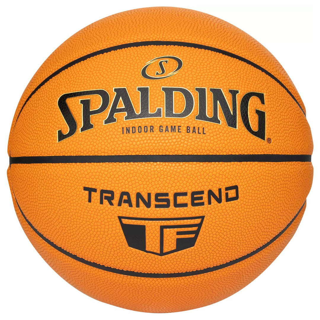 Spalding TF Transcend indoor basketball front with product markings