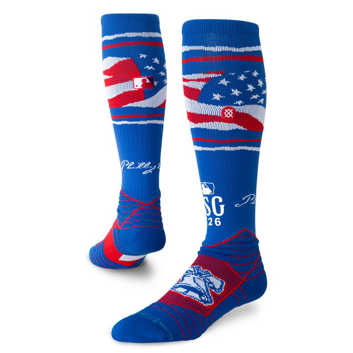 Official MLB All-Star Game OTC baseball socks with ASG 2026 graphics