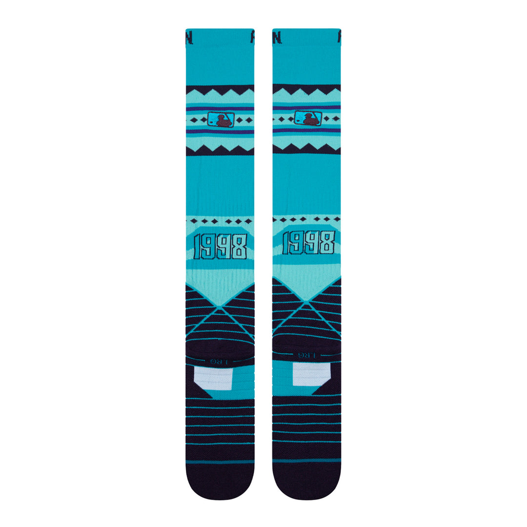 Stance Arizona Diamondbacks Spring 2025 OTC baseball socks rear view