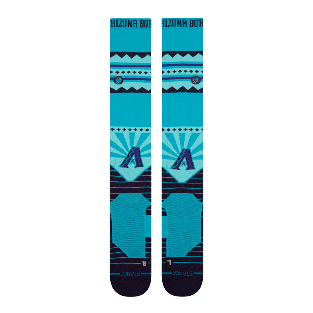 Stance Arizona Diamondbacks OTC baseball socks bottom view