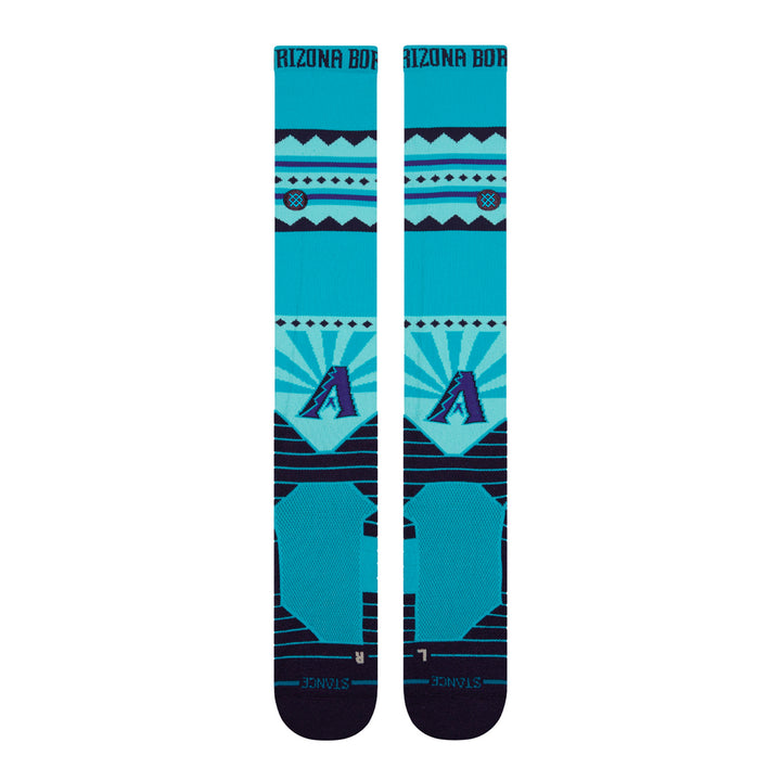 Stance Arizona Diamondbacks OTC baseball socks bottom view