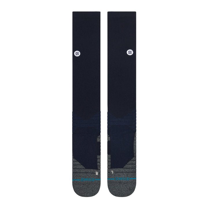 Stance Diamond Pro OTC dark navy baseball socks front view