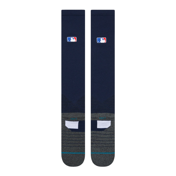 Stance Diamond Pro OTC navy socks rear profile