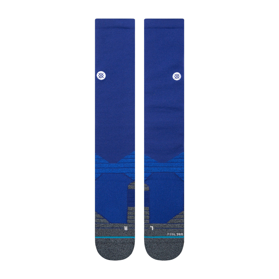 Stance Diamond Pro OTC royal baseball socks front view