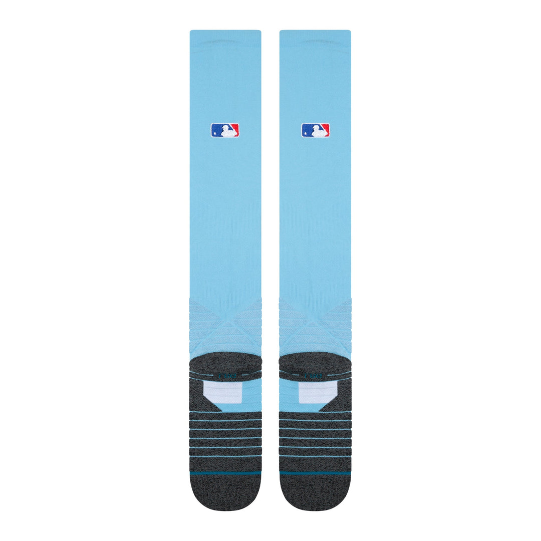 Stance Diamond Pro OTC light blue socks rear profile