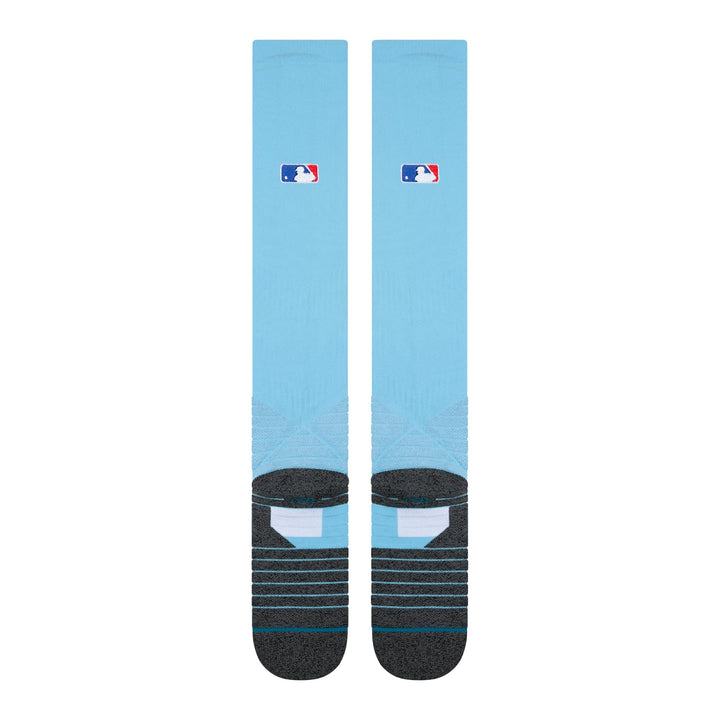Stance Diamond Pro OTC light blue socks rear profile