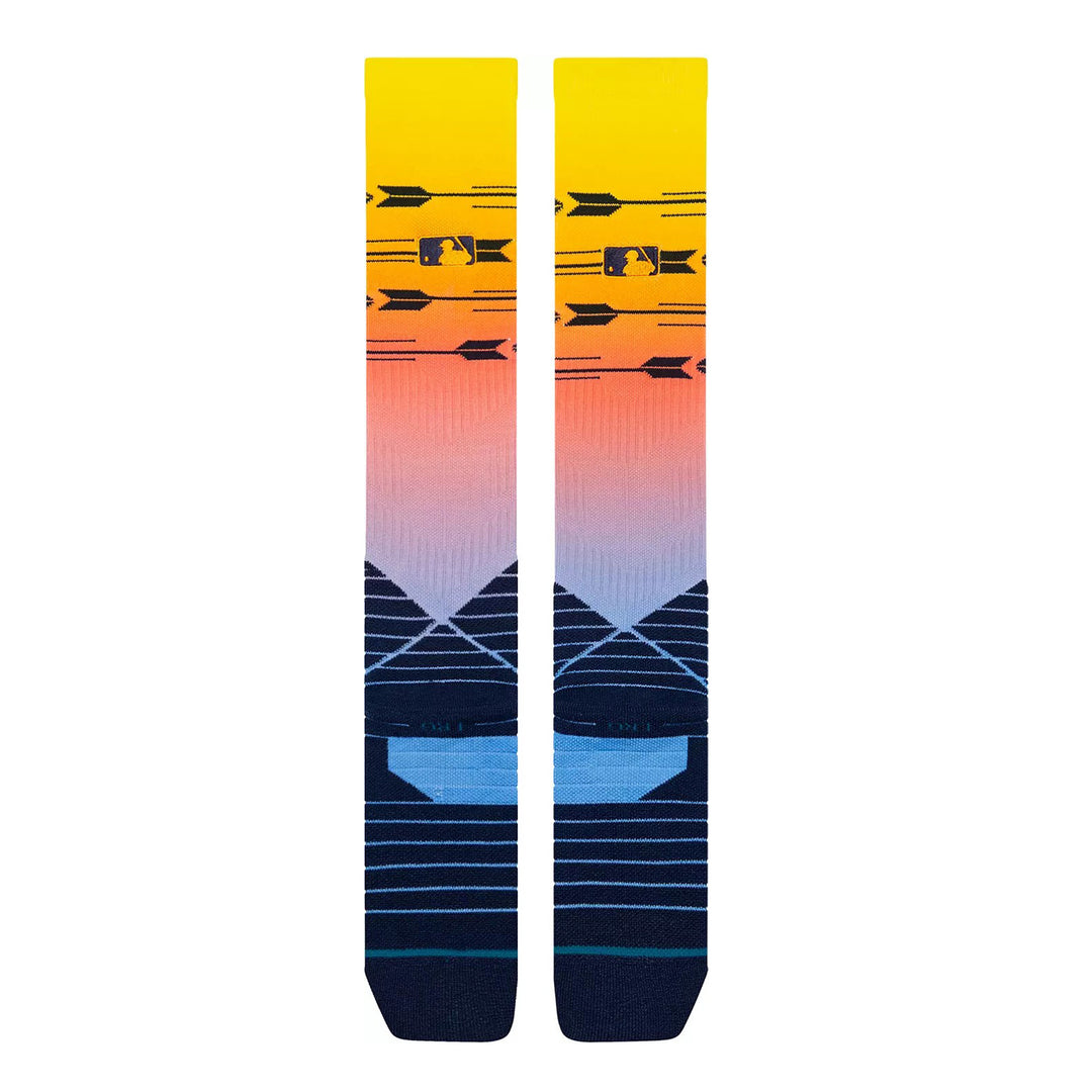Milwaukee Brewers 2026 City Connect OTC socks by Stance back design