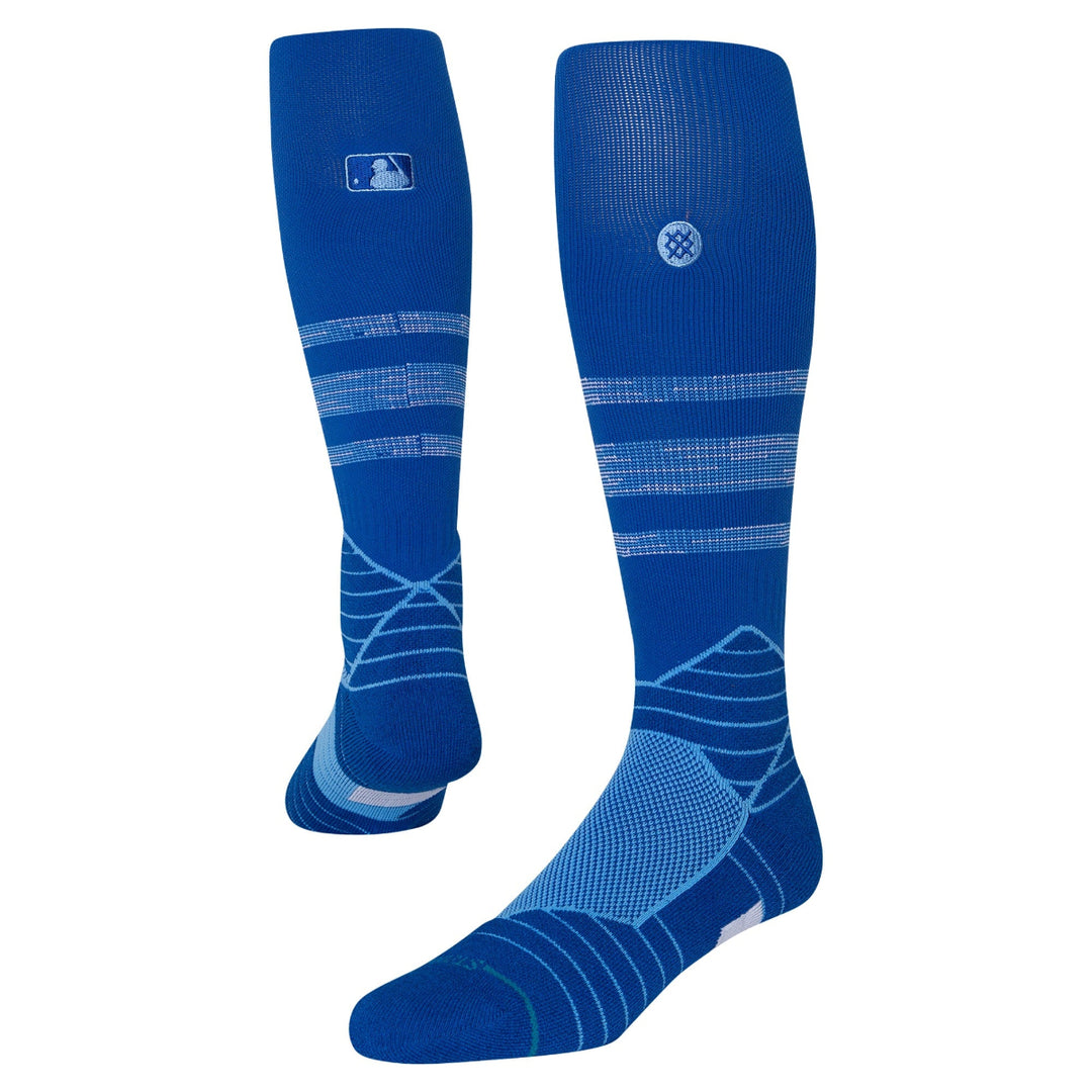 Stance MLB Father's Day 2024 Diamond Pro OTC baseball socks angled view