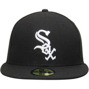 Chicago White Sox New Era Black Game Authentic Collection On-Field 59FIFTY Fitted Hat