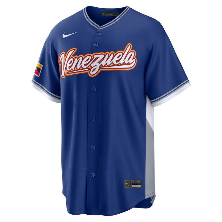 2026 WBC Venezuela Men's Nike Stadium Jersey – Official Home White Edition