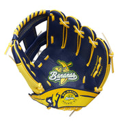 Wilson 2024 A200 EZ Catch 10 Inch Youth Baseball Glove - Navy/Blue/Yellow WBW10135910