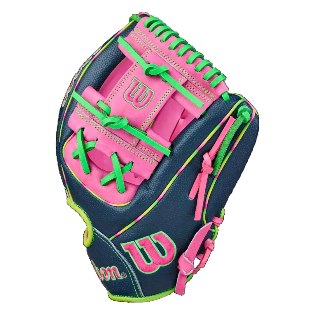 Wilson A2000 SuperSkin baseball glove side profile
