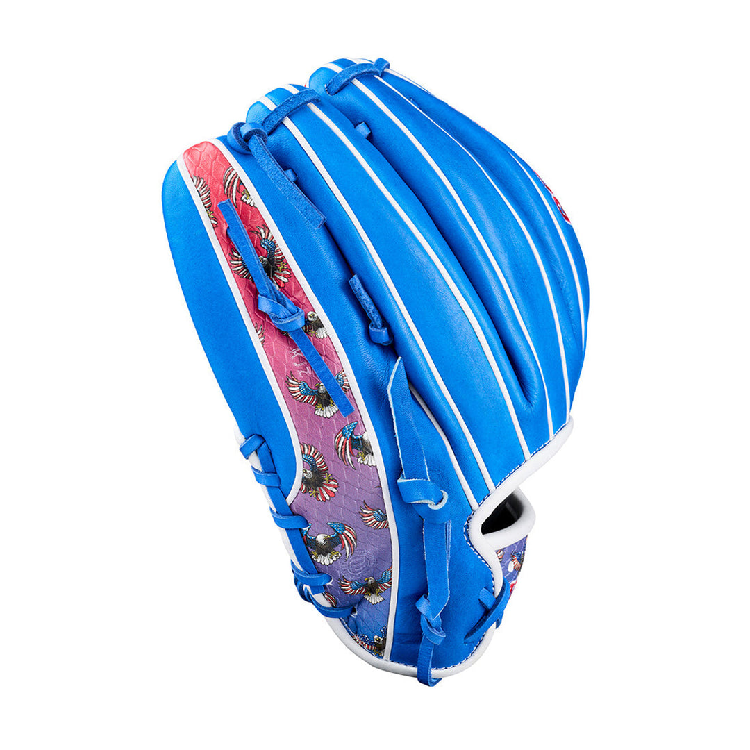 Limited edition Wilson A2000 July 2026 glove back side
