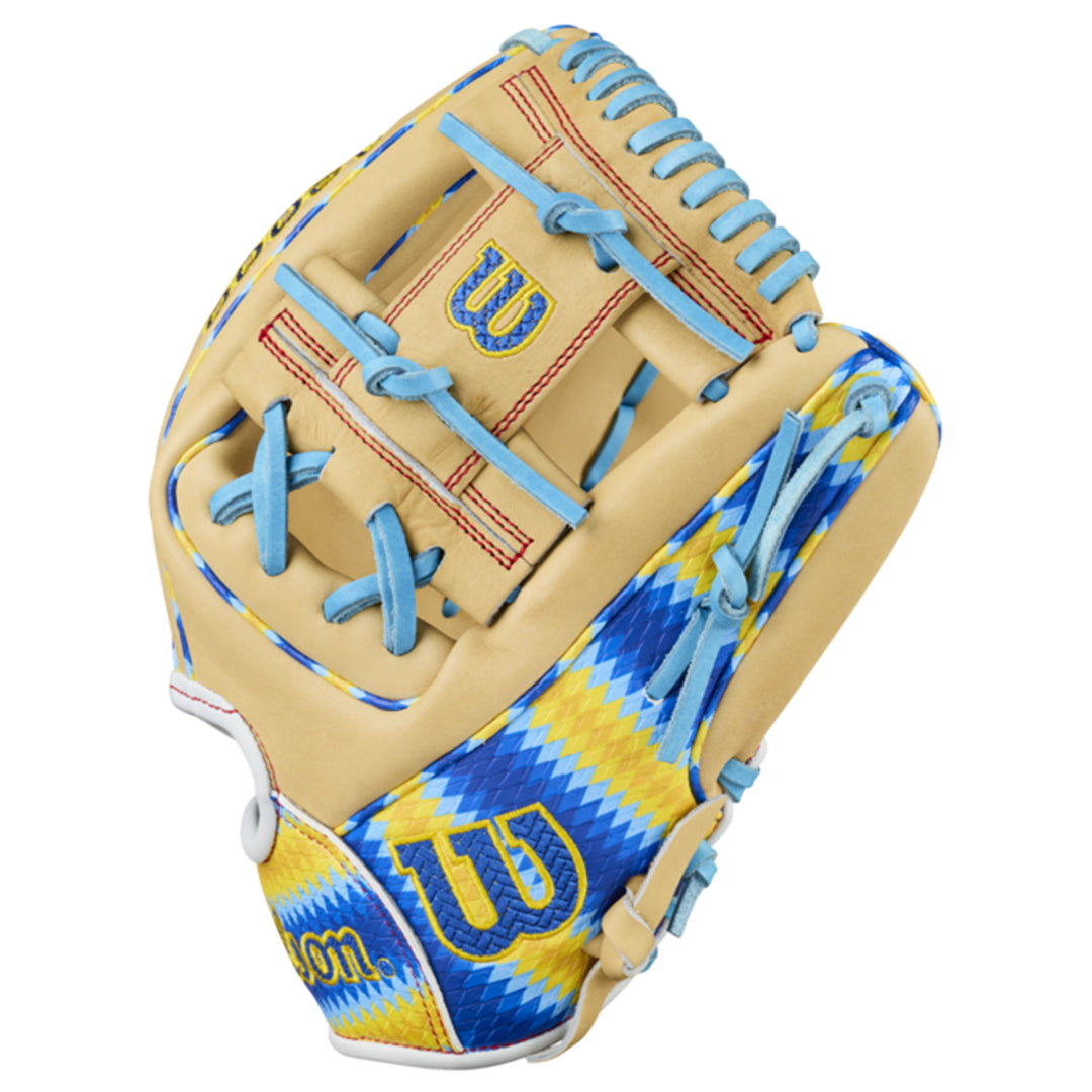 Wilson A2000 Bobby Witt Jr. Chinook baseball glove I-Web back view
