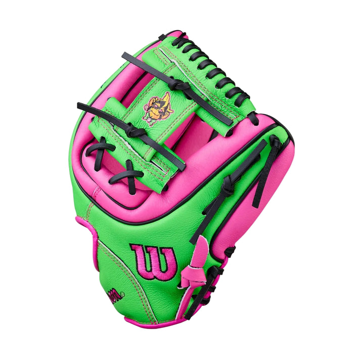Wilson A450 Party Animals youth glove side profile