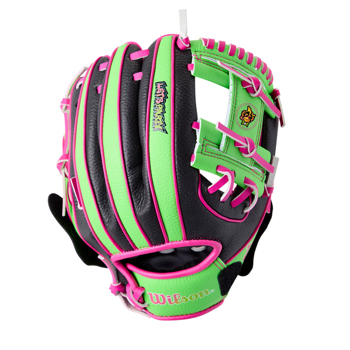 Wilson Party Animals A200 EZ Catch 10 inch glove front view